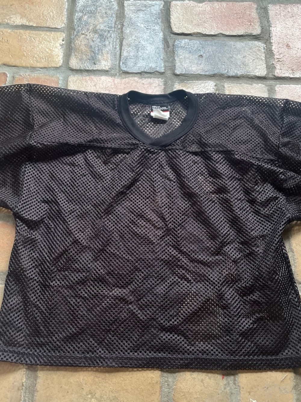 Wilson Men’s Black Mesh Athletic Jersey